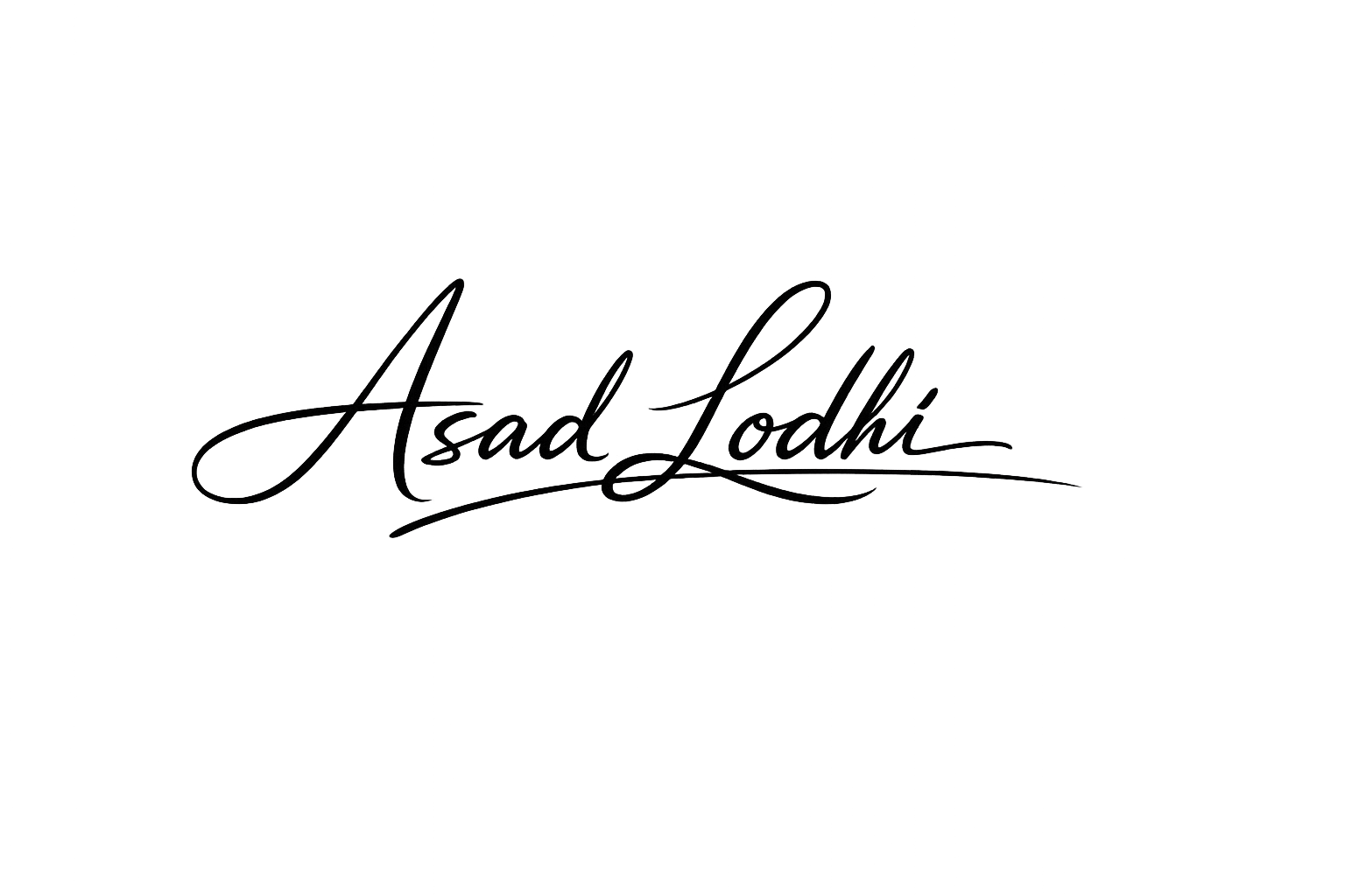 asadlodhi signature
